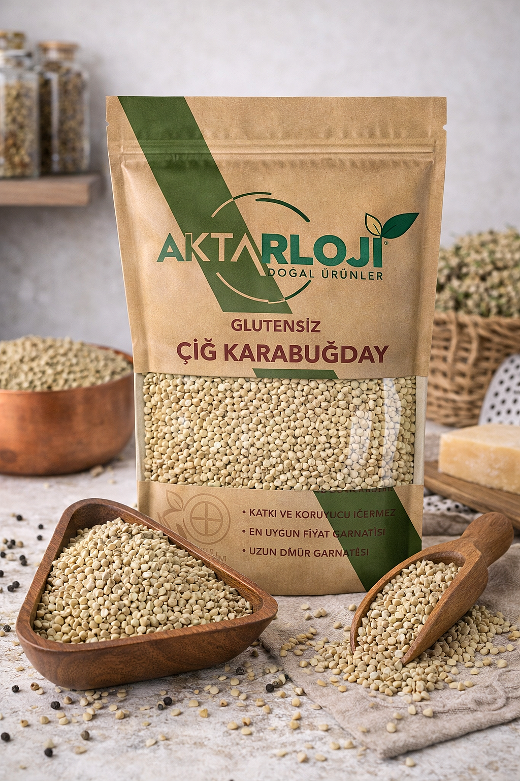 Glutensiz Çiğ Karabuğday Greçka - 3