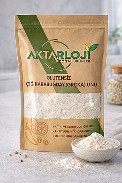 Glutensiz Çiğ Karabuğday Unu Greçka - 4