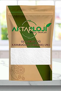 Glutensiz Çiğ Karabuğday Unu Greçka - Aktarloji