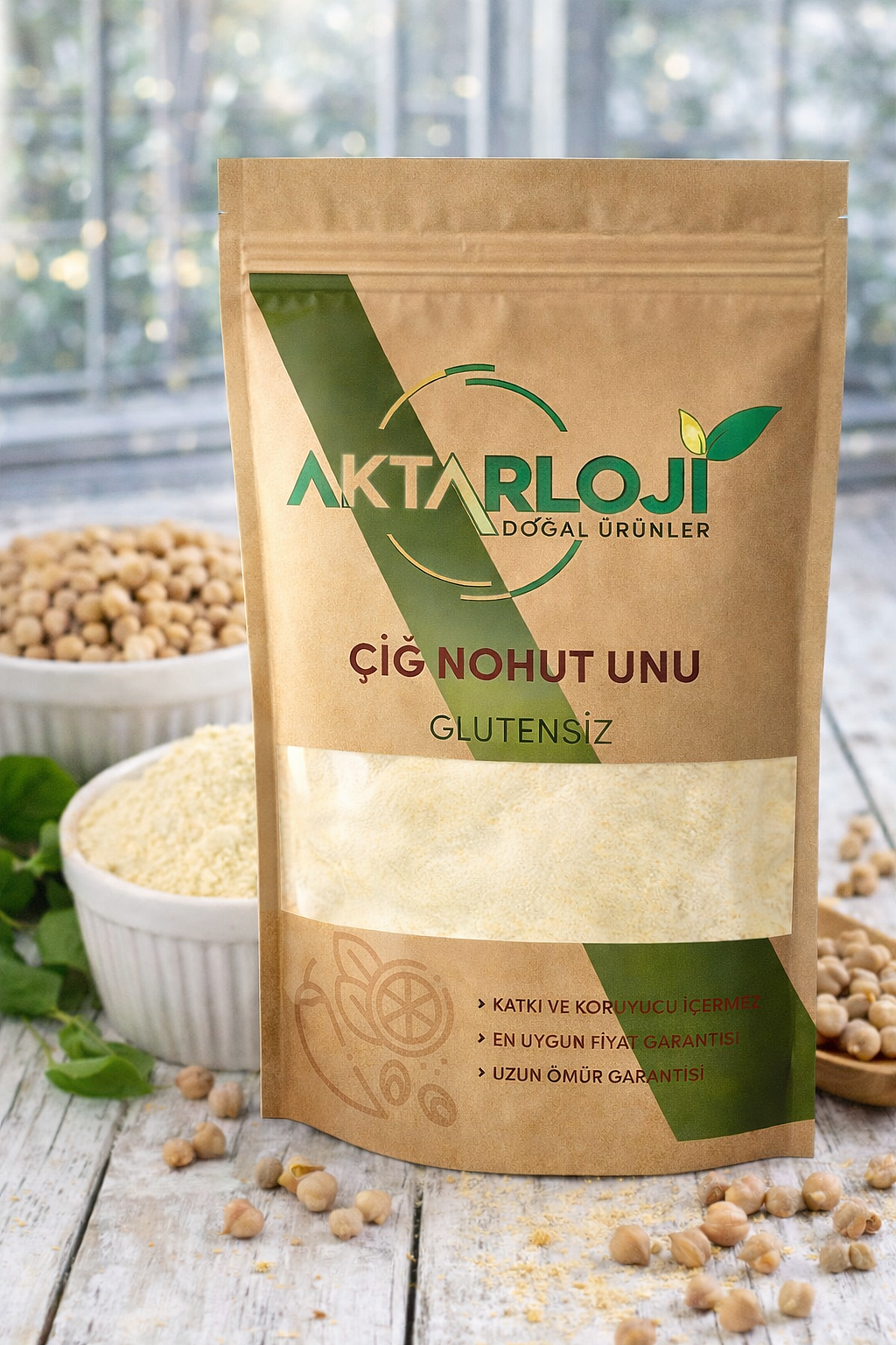 Glutensiz Çiğ Nohut Unu - 3