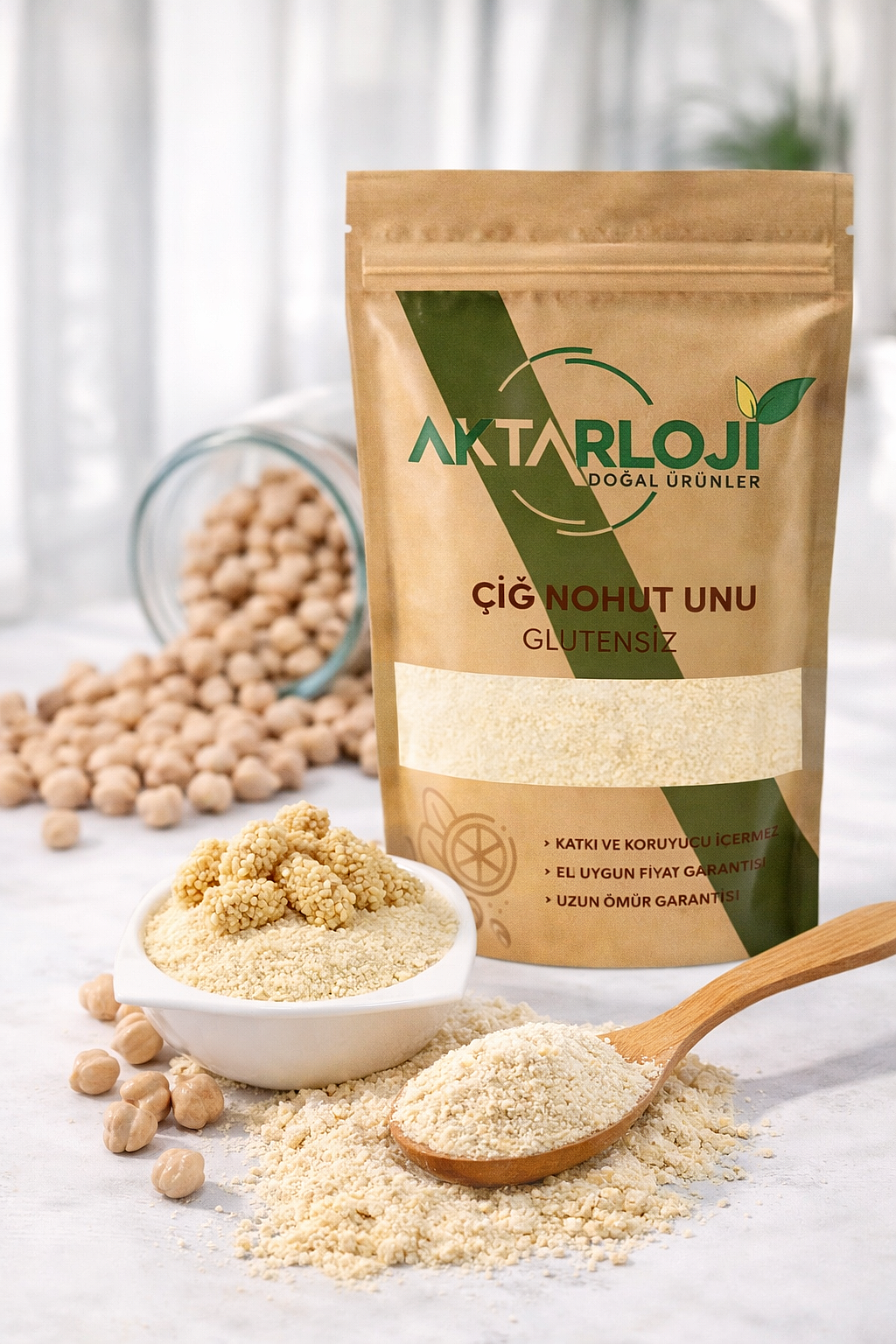 Glutensiz Çiğ Nohut Unu - 2