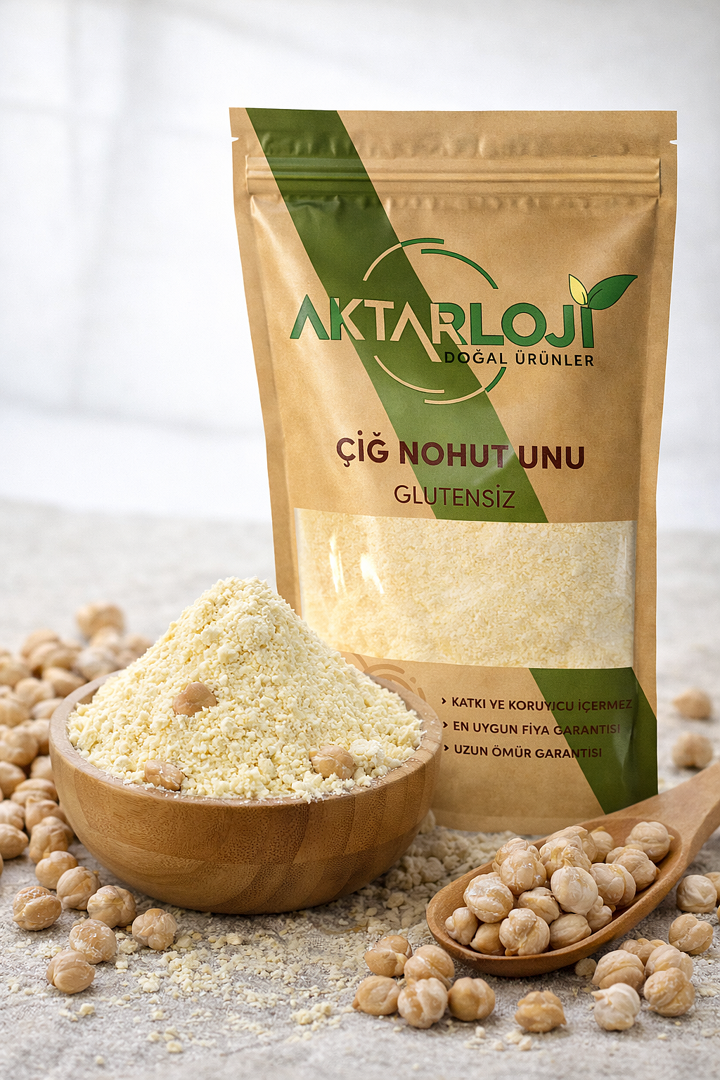 Glutensiz Çiğ Nohut Unu - 4