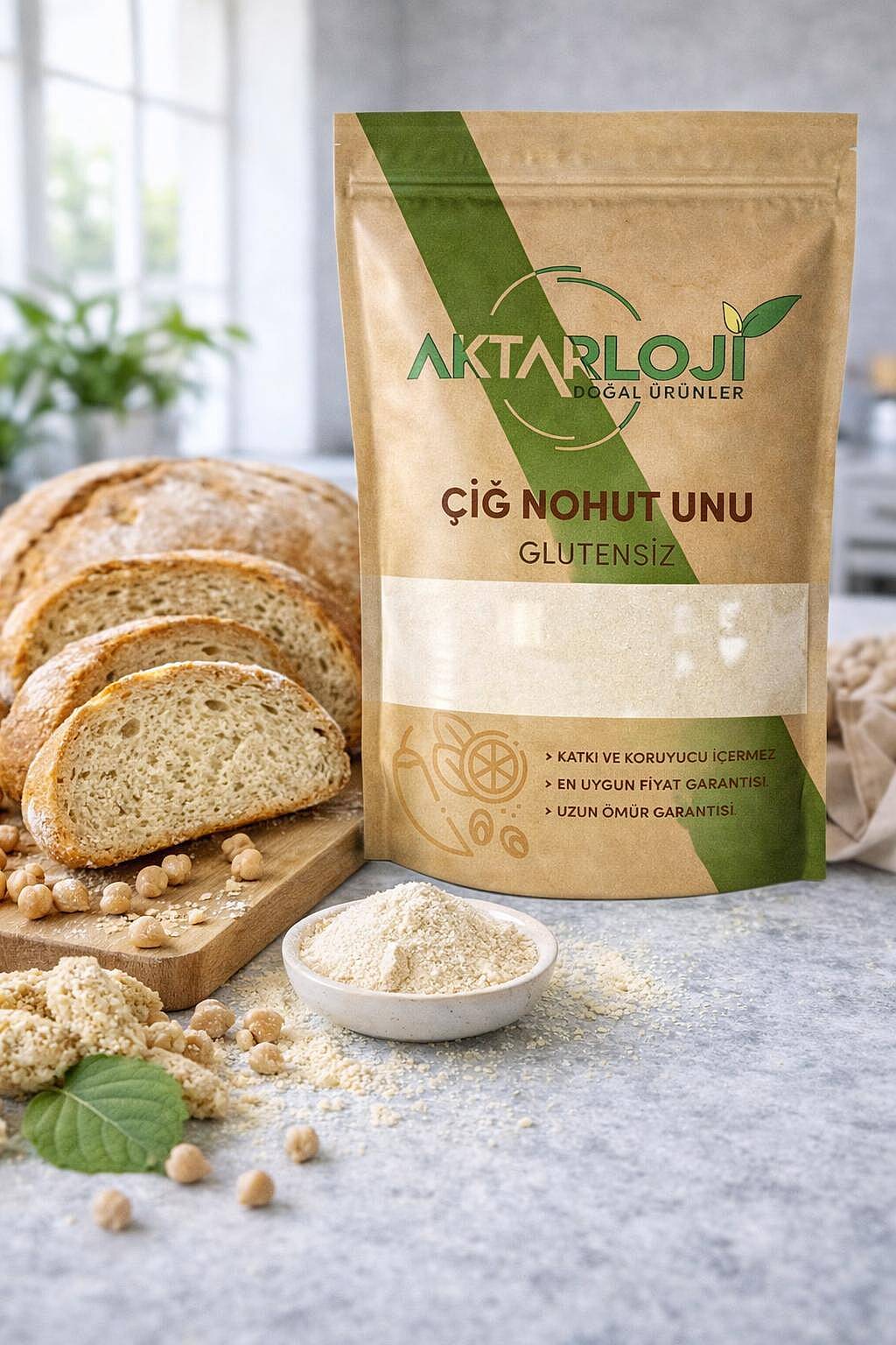 Glutensiz Çiğ Nohut Unu - 3