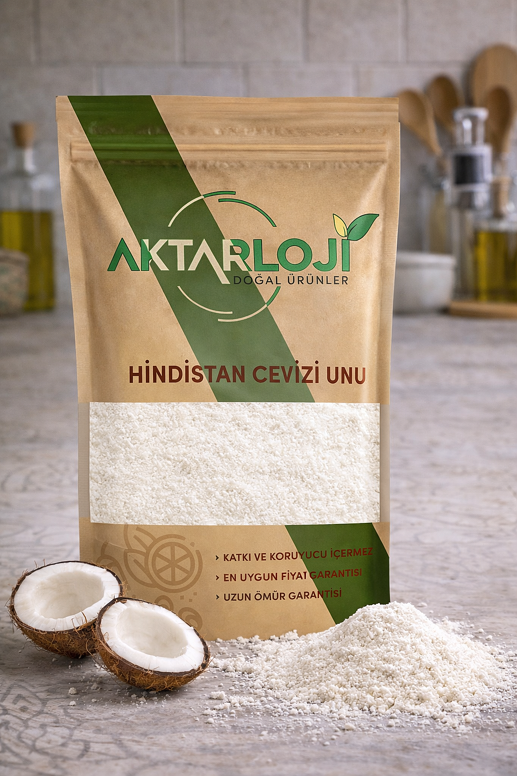 Glutensiz Hindistan Cevizi Unu - 3