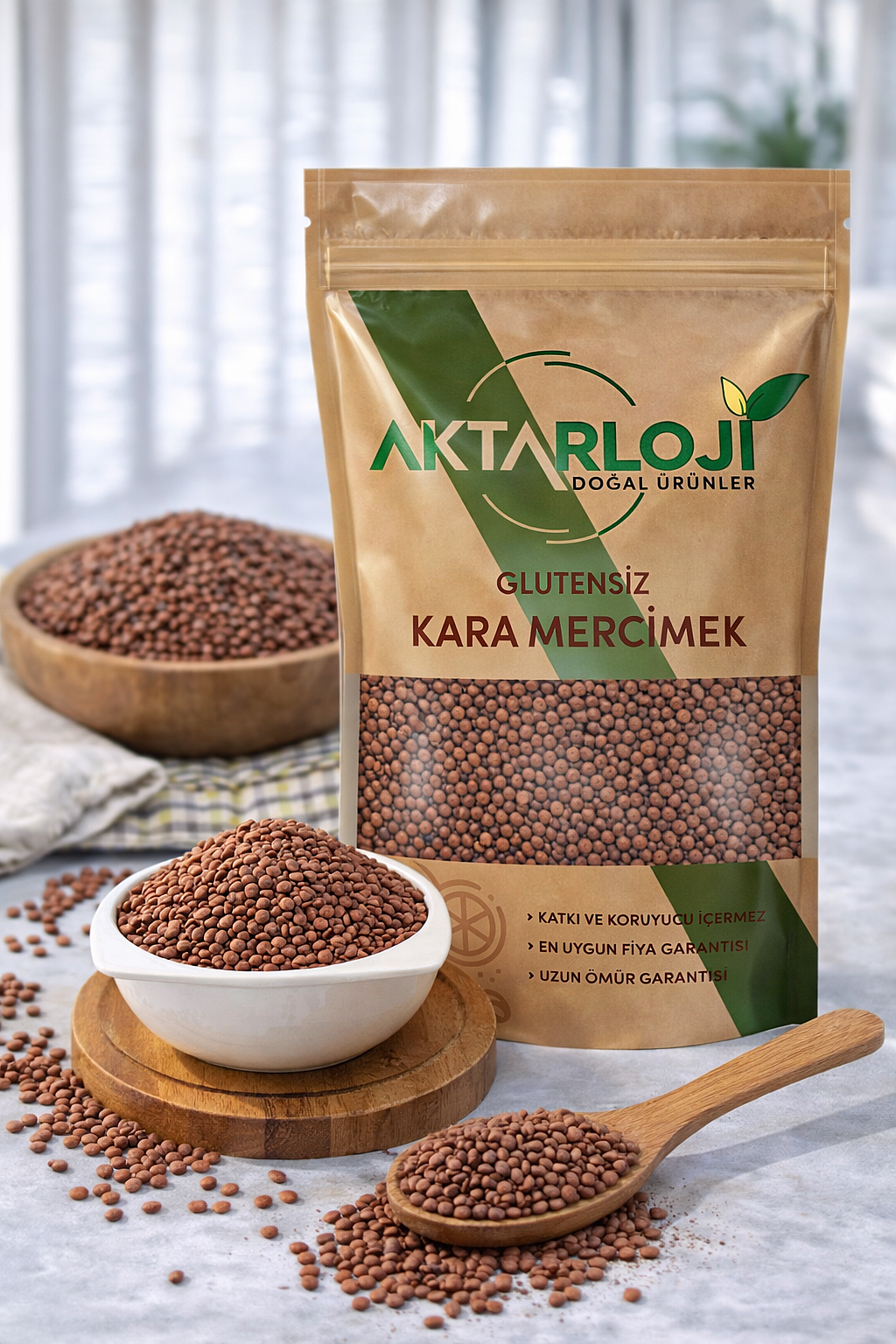 Glutensiz Kara Mercimek - 3