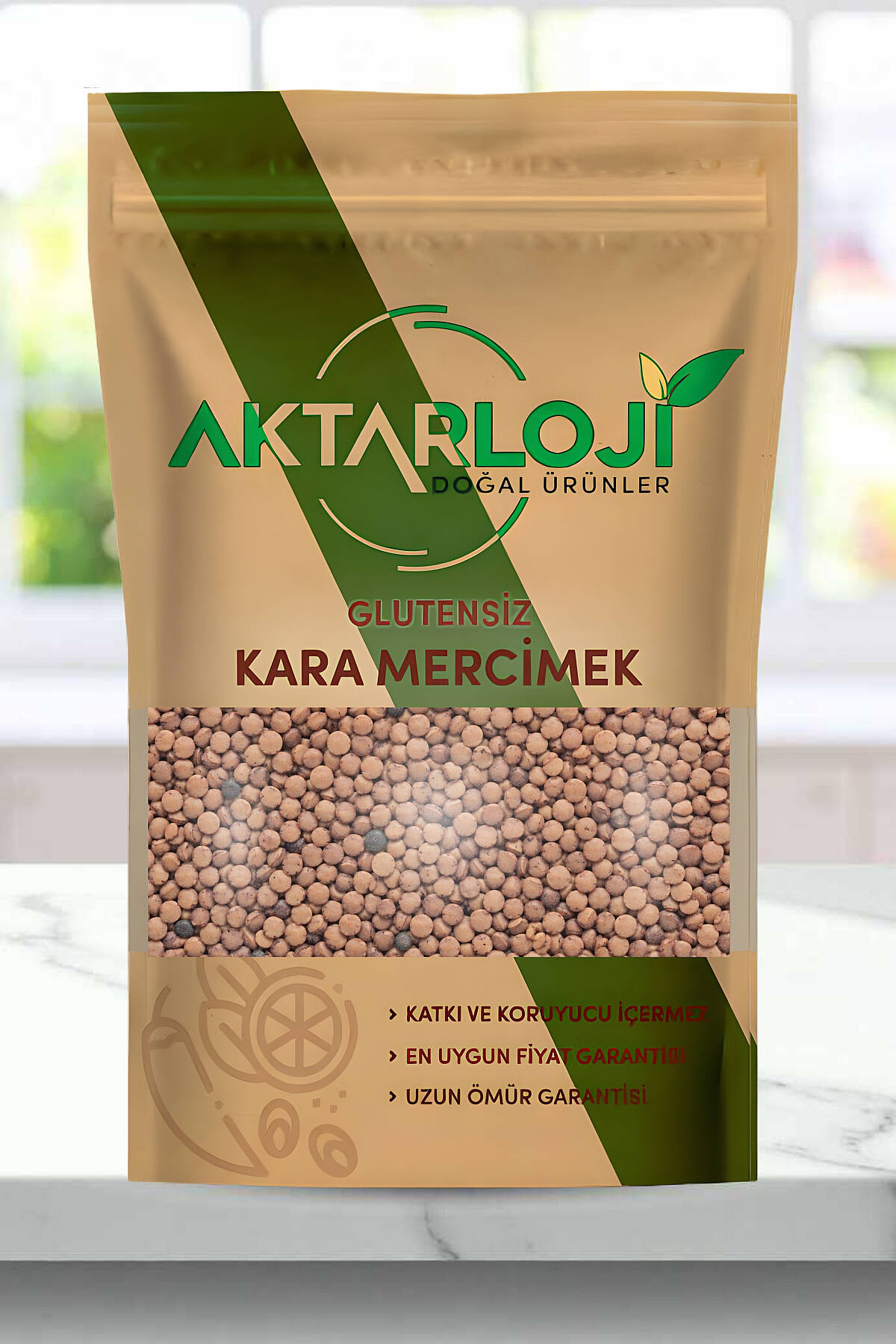Glutensiz Kara Mercimek - 1