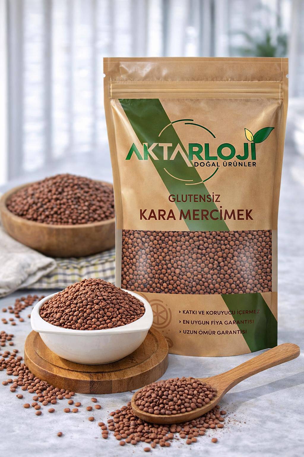 Glutensiz Kara Mercimek - 3