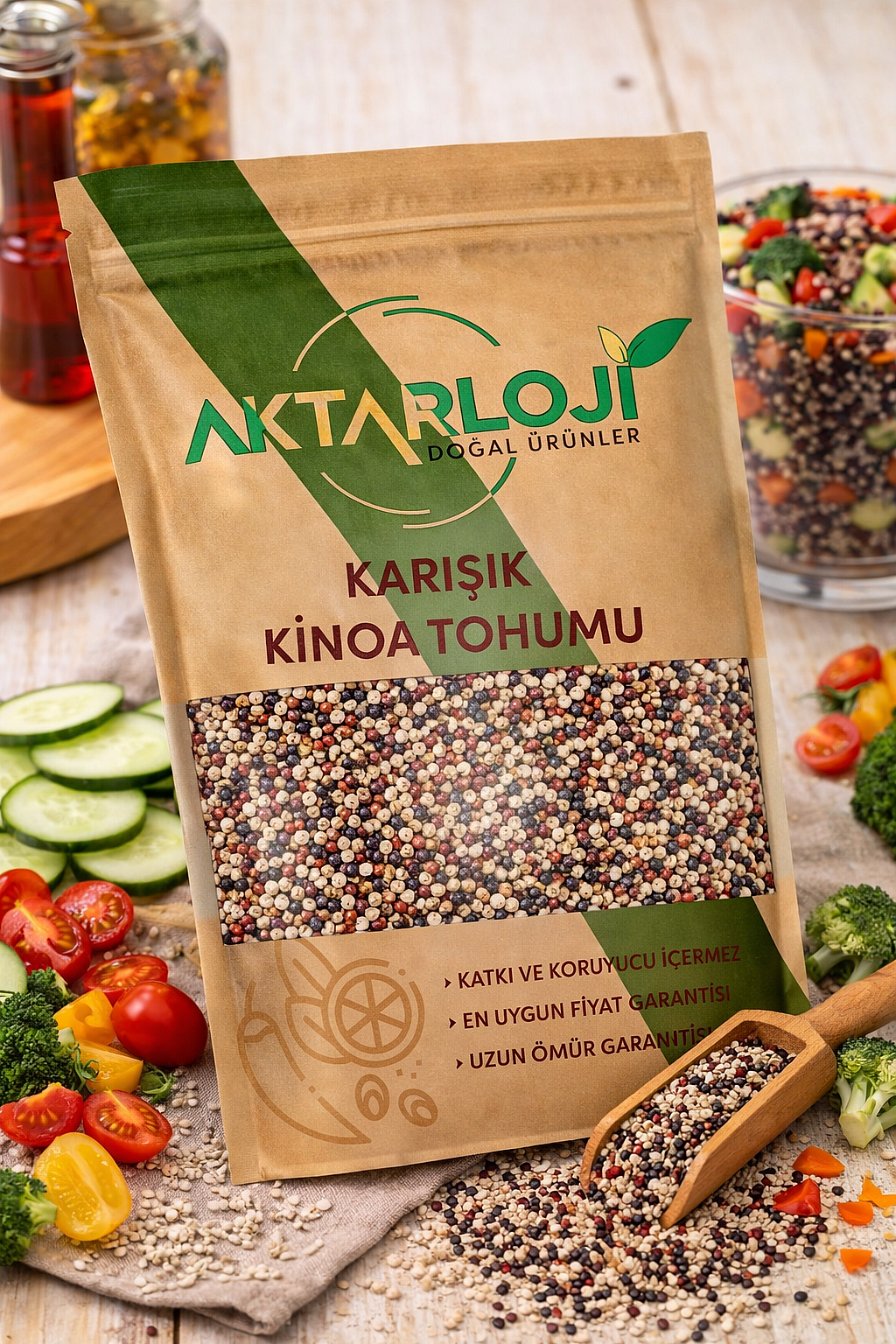 Glutensiz Karışık Renk Kinoa - 3