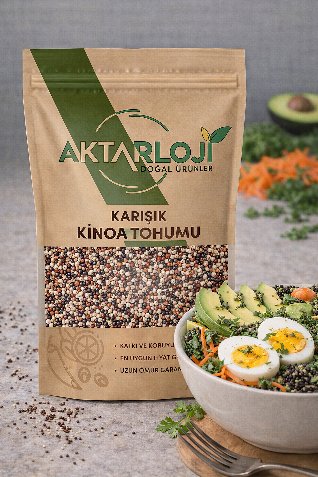 Glutensiz Karışık Renk Kinoa - 2