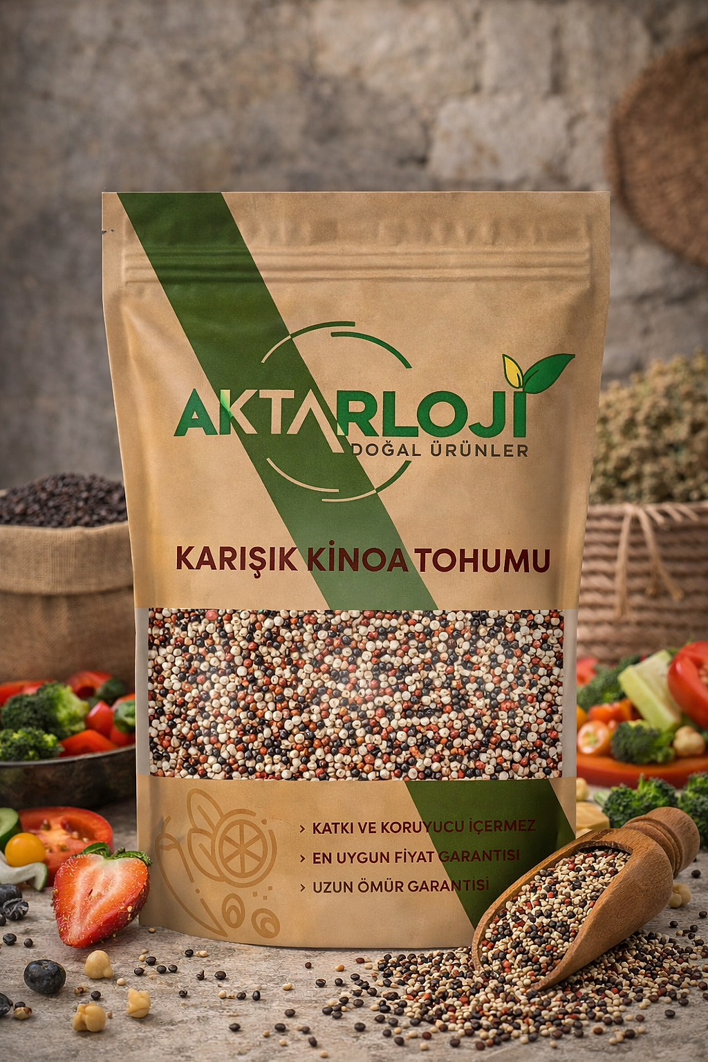 Glutensiz Karışık Renk Kinoa - 4