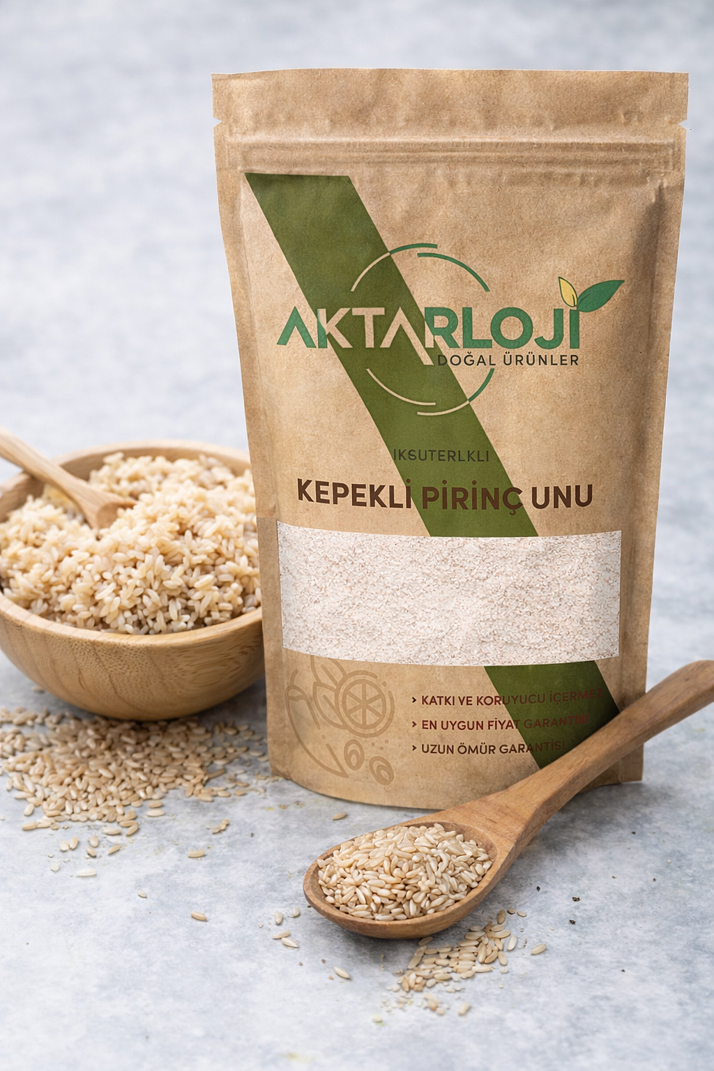 Glutensiz Kepekli Pirinç Unu - 4