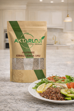Glutensiz Kırmızı Kinoa Unu / Yeni Öğütülmüş - 2