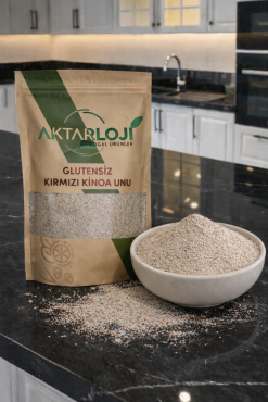 Glutensiz Kırmızı Kinoa Unu / Yeni Öğütülmüş - 5