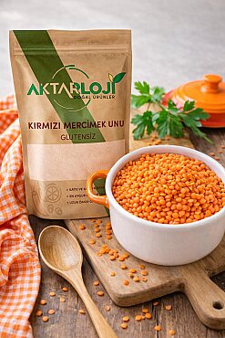 Glutensiz Kırmızı Mercimek Unu - 4