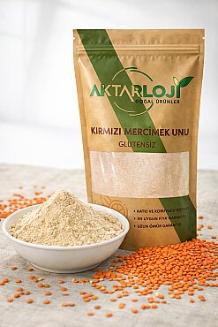 Glutensiz Kırmızı Mercimek Unu - 2