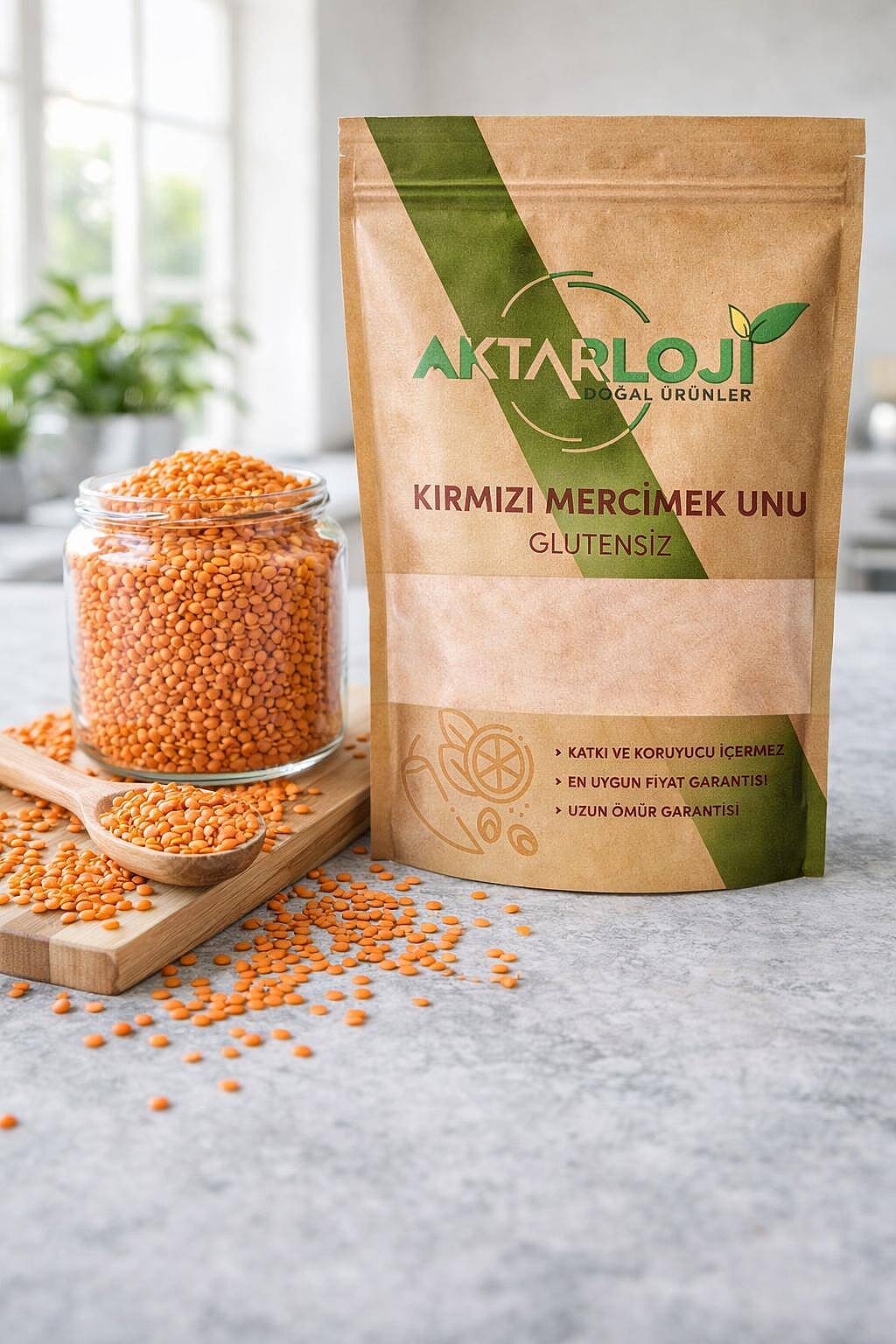 Glutensiz Kırmızı Mercimek Unu - 5