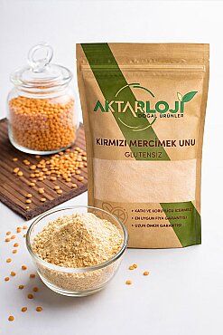 Glutensiz Kırmızı Mercimek Unu - 6