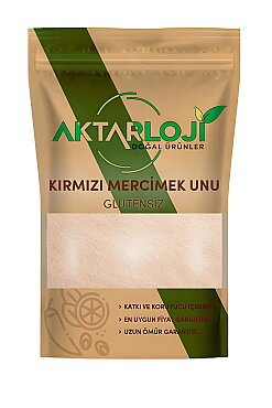 Glutensiz Kırmızı Mercimek Unu - 7