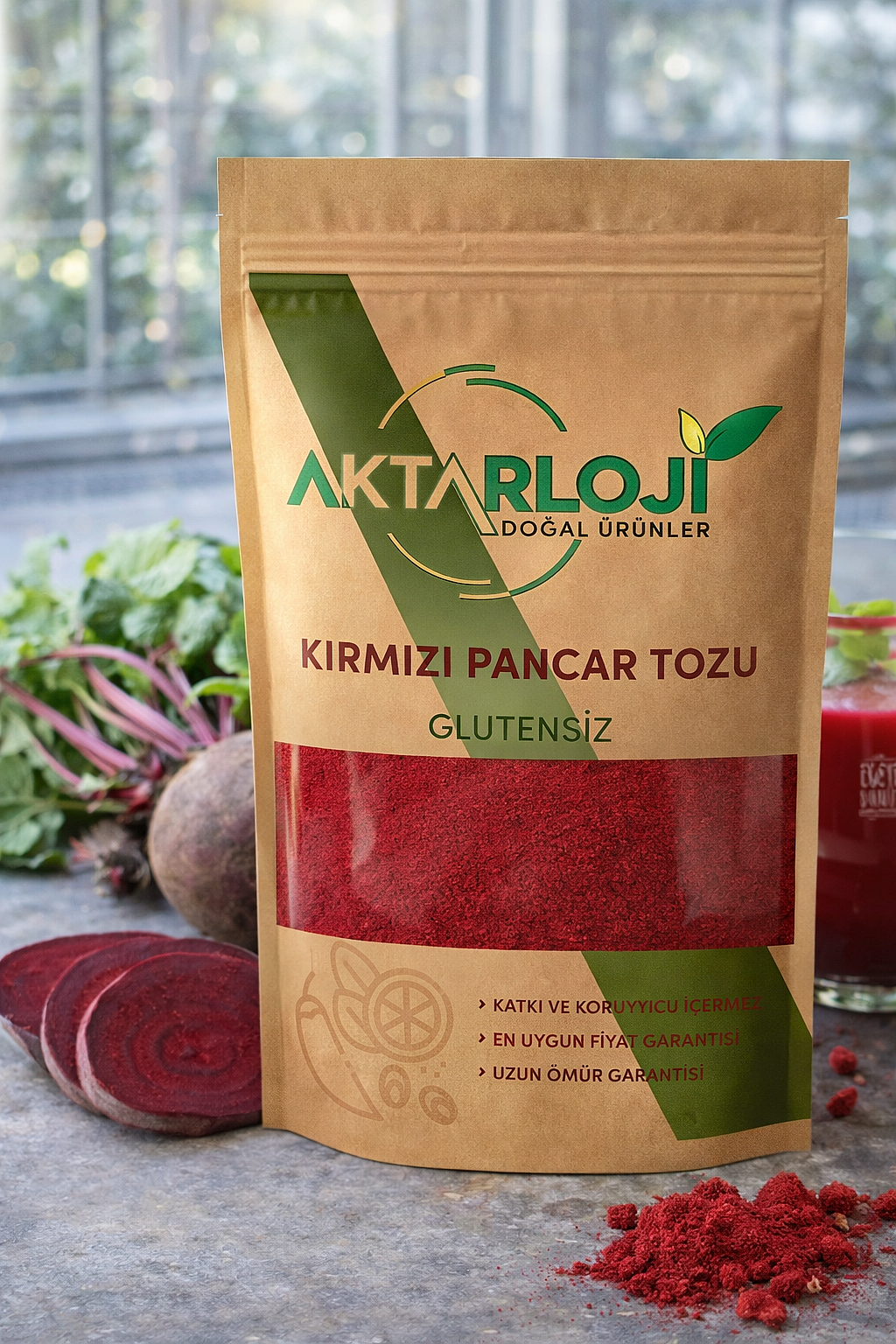 Glutensiz Kırmızı Pancar Tozu - 3