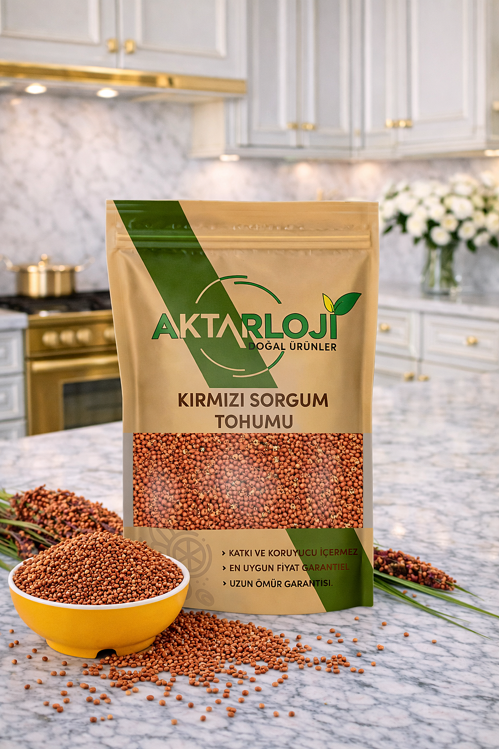 Glutensiz Kırmızı Sorgum Tohumu - 2