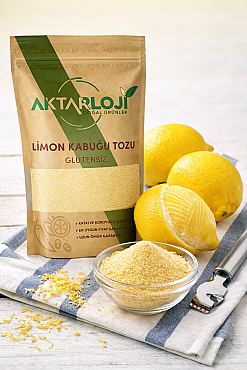 Glutensiz Limon Kabuğu Tozu - 2