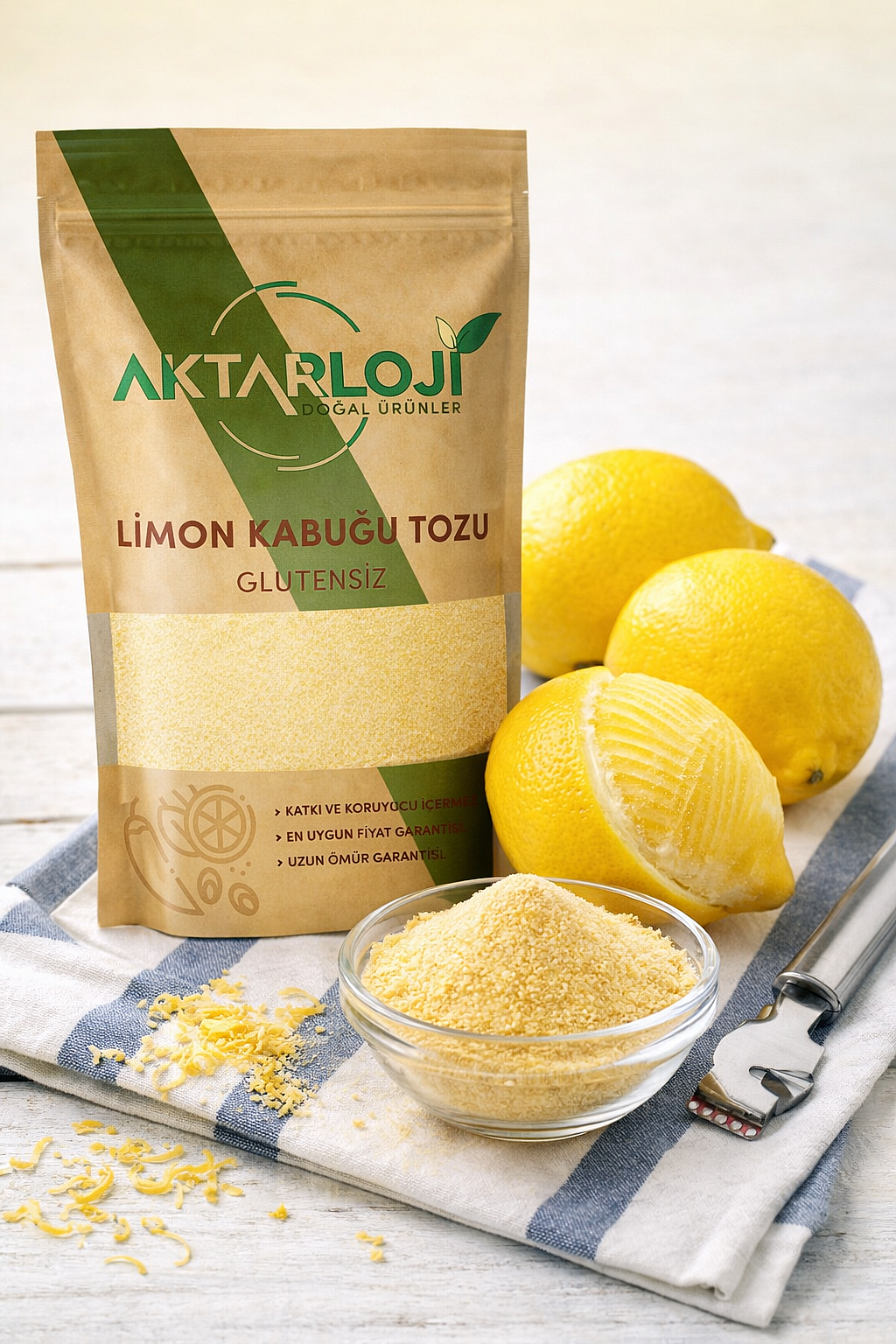 Glutensiz Limon Kabuğu Tozu - 2
