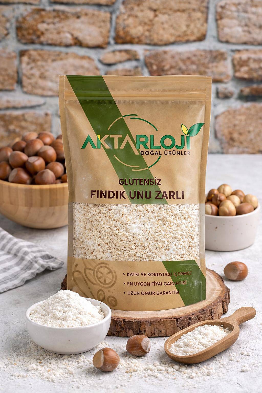 Glutensiz Öğütülmüş Fındık Unu - 2