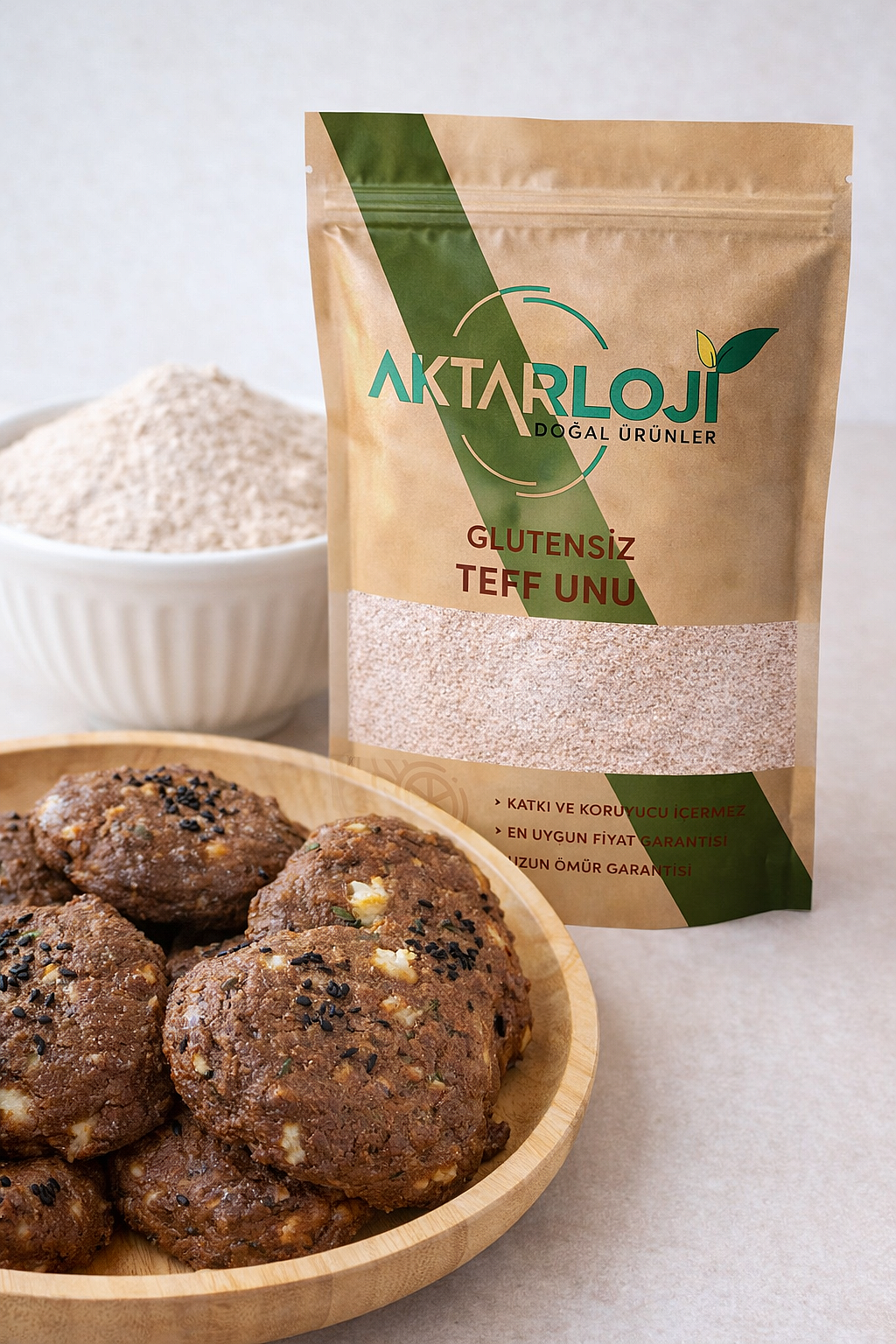 Glutensiz Öğütülmüş Teff Tohumu Unu - 3
