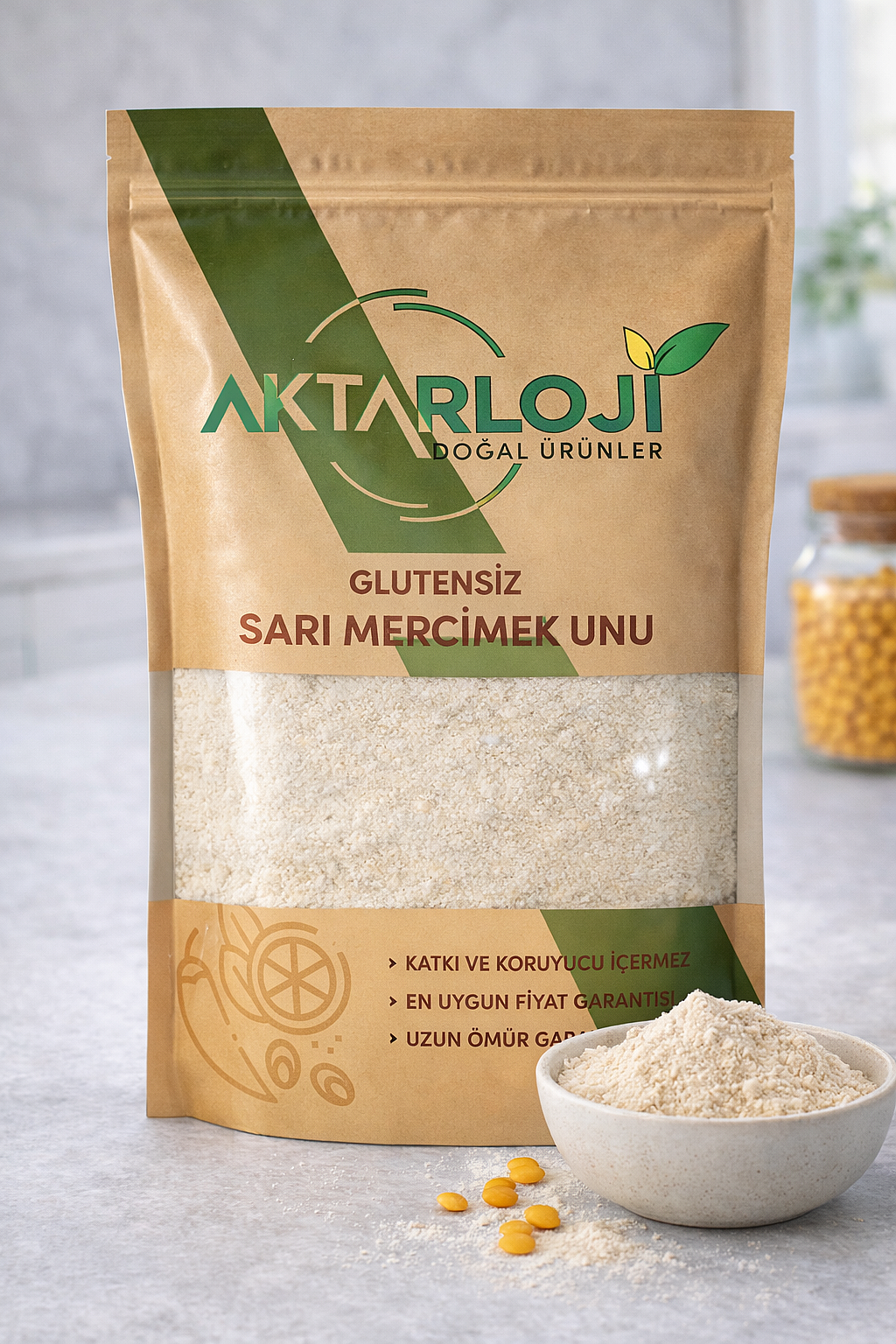 Glutensiz Sarı Mercimek Unu - 2