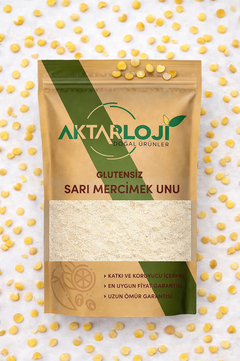 Glutensiz Sarı Mercimek Unu - 3