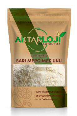 Glutensiz Sarı Mercimek Unu - Aktarloji