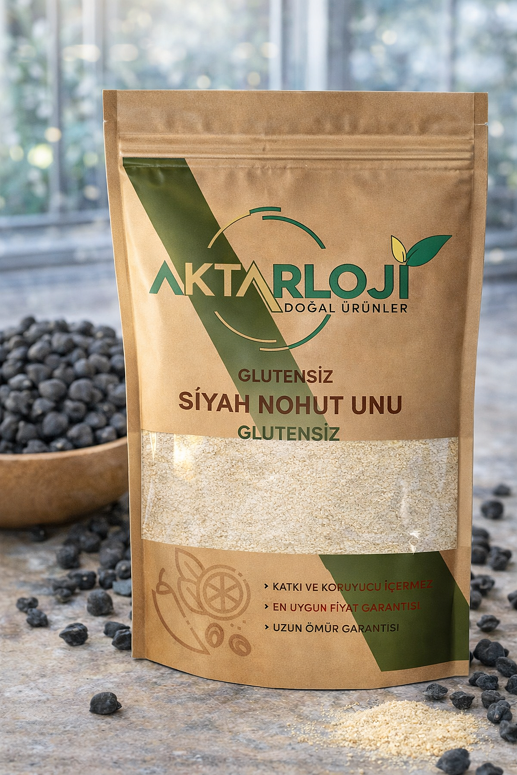 Glutensiz Siyah Nohut Unu - 2