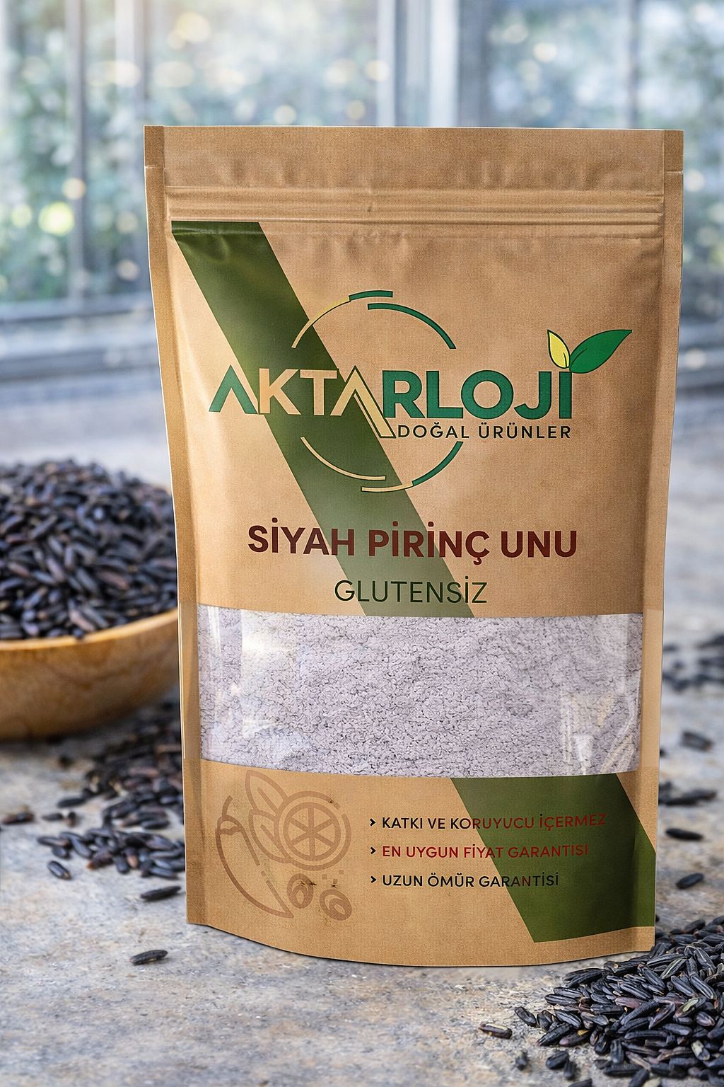 Glutensiz Siyah Pirinç Unu - 3