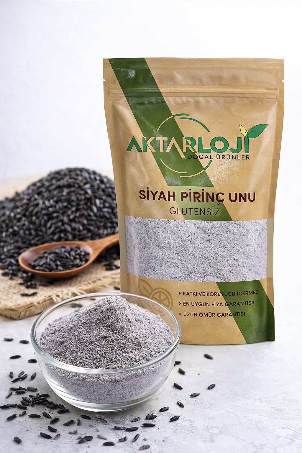 Glutensiz Siyah Pirinç Unu - 2