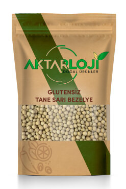 Glutensiz Tane Sarı Bezelye Kurusu - Aktarloji