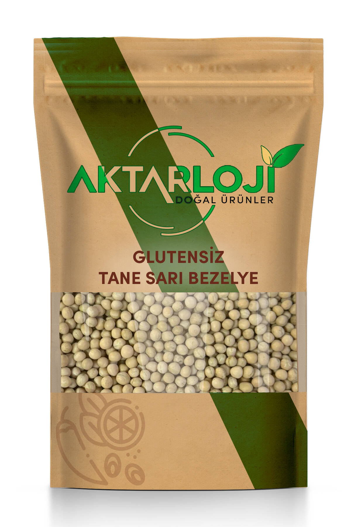 Glutensiz Tane Sarı Bezelye Kurusu - 1