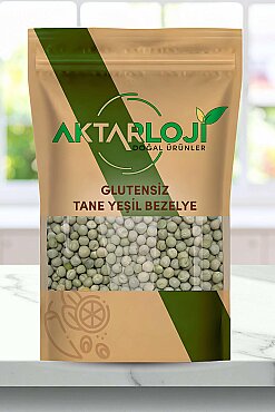 Glutensiz Tane Yeşil Bezelye Kurusu - Aktarloji