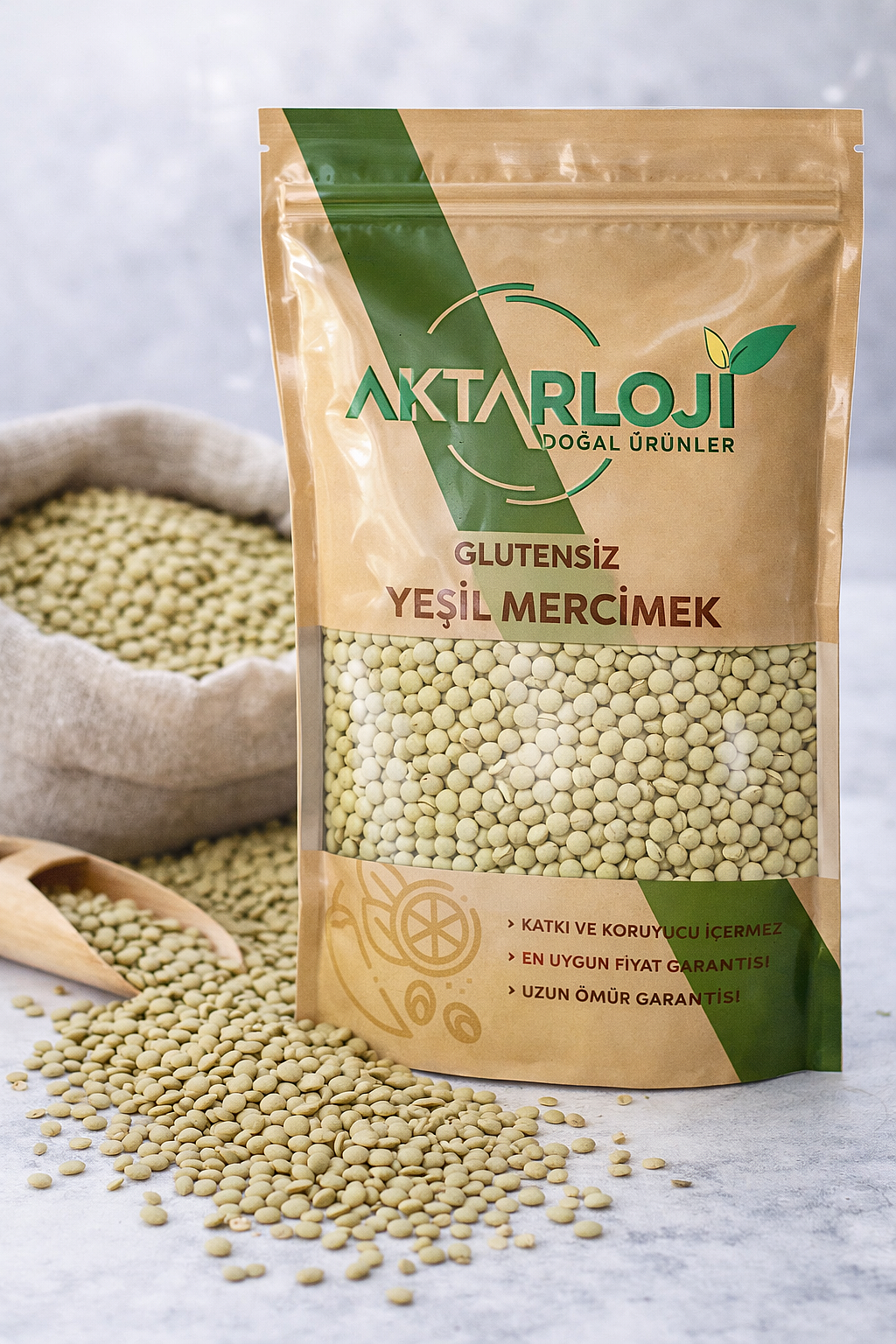 Glutensiz Yeşil Mercimek - 5