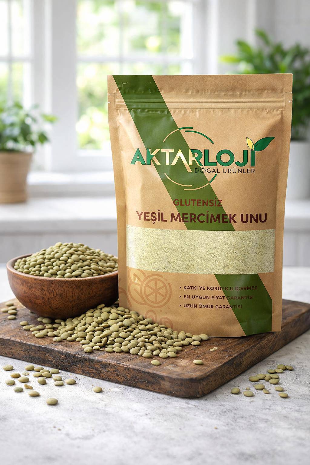Glutensiz Yeşil Mercimek Unu - 7