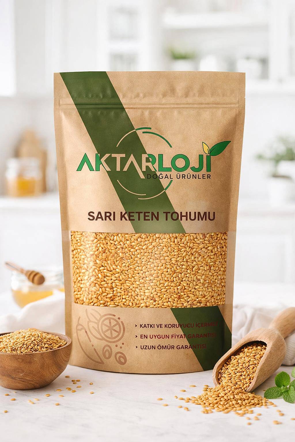 Gold Sarı Keten Tohumu - 5