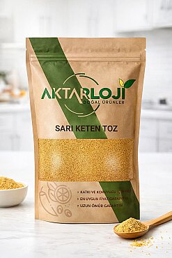 Gold Sarı Keten Tohumu Tozu - 5