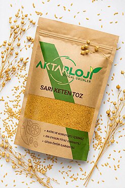 Gold Sarı Keten Tohumu Tozu - 6