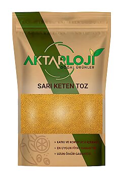 Gold Sarı Keten Tohumu Tozu - 9