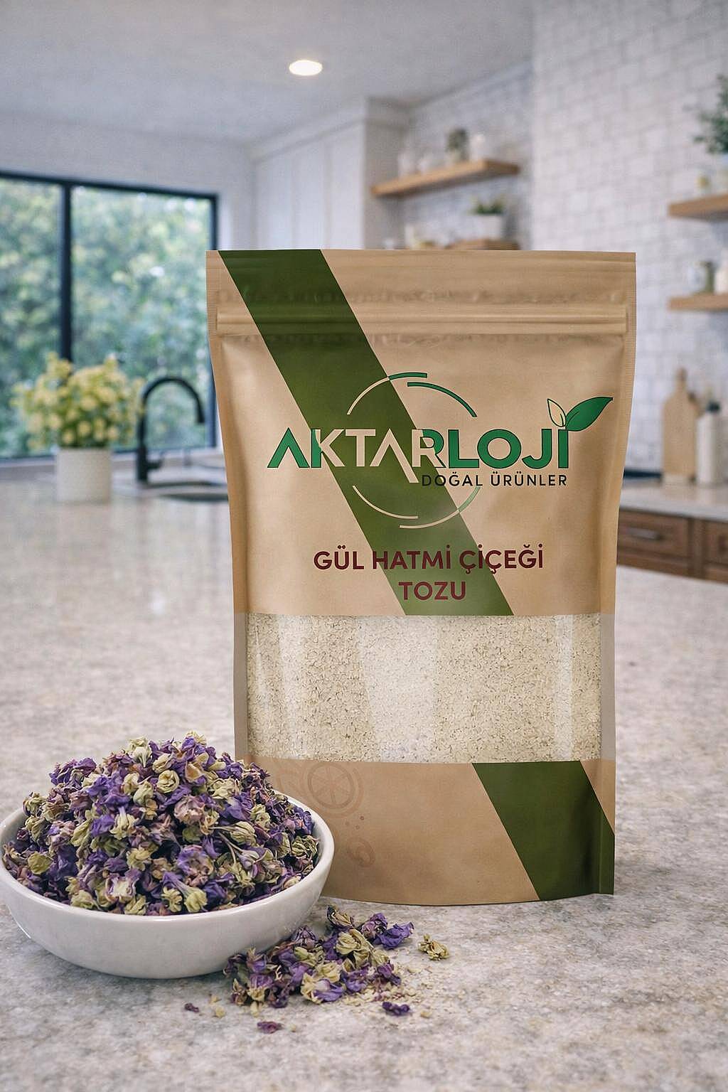 Gül Hatmi Çiçeği Tozu / Yeni Öğütülmüş - 2