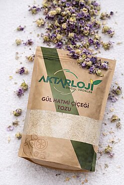 Gül Hatmi Çiçeği Tozu / Yeni Öğütülmüş - 3