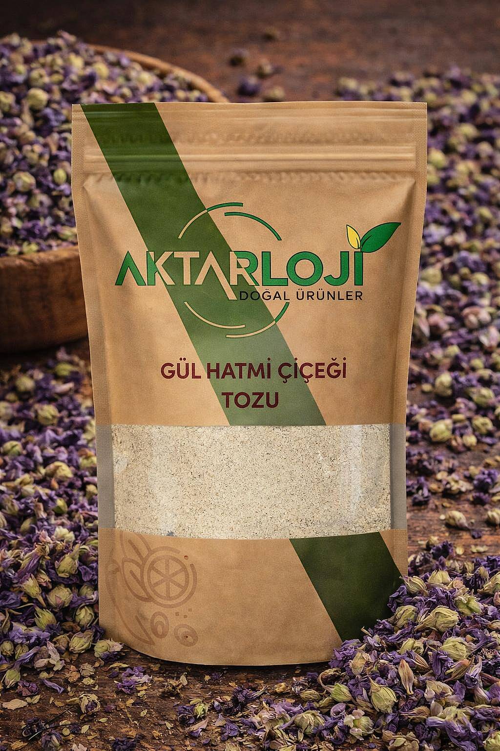 Gül Hatmi Çiçeği Tozu / Yeni Öğütülmüş - 4