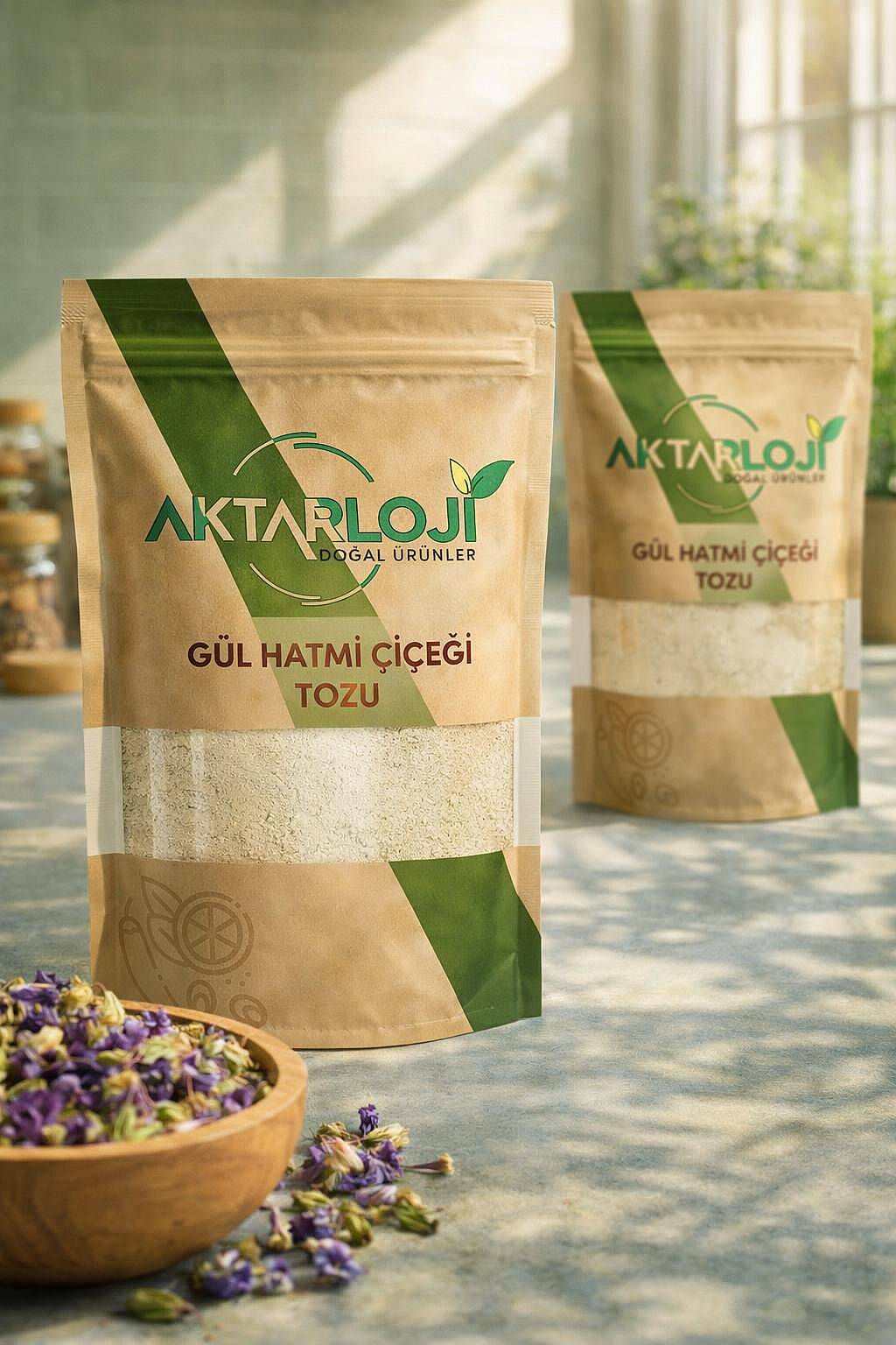 Gül Hatmi Çiçeği Tozu / Yeni Öğütülmüş - 6