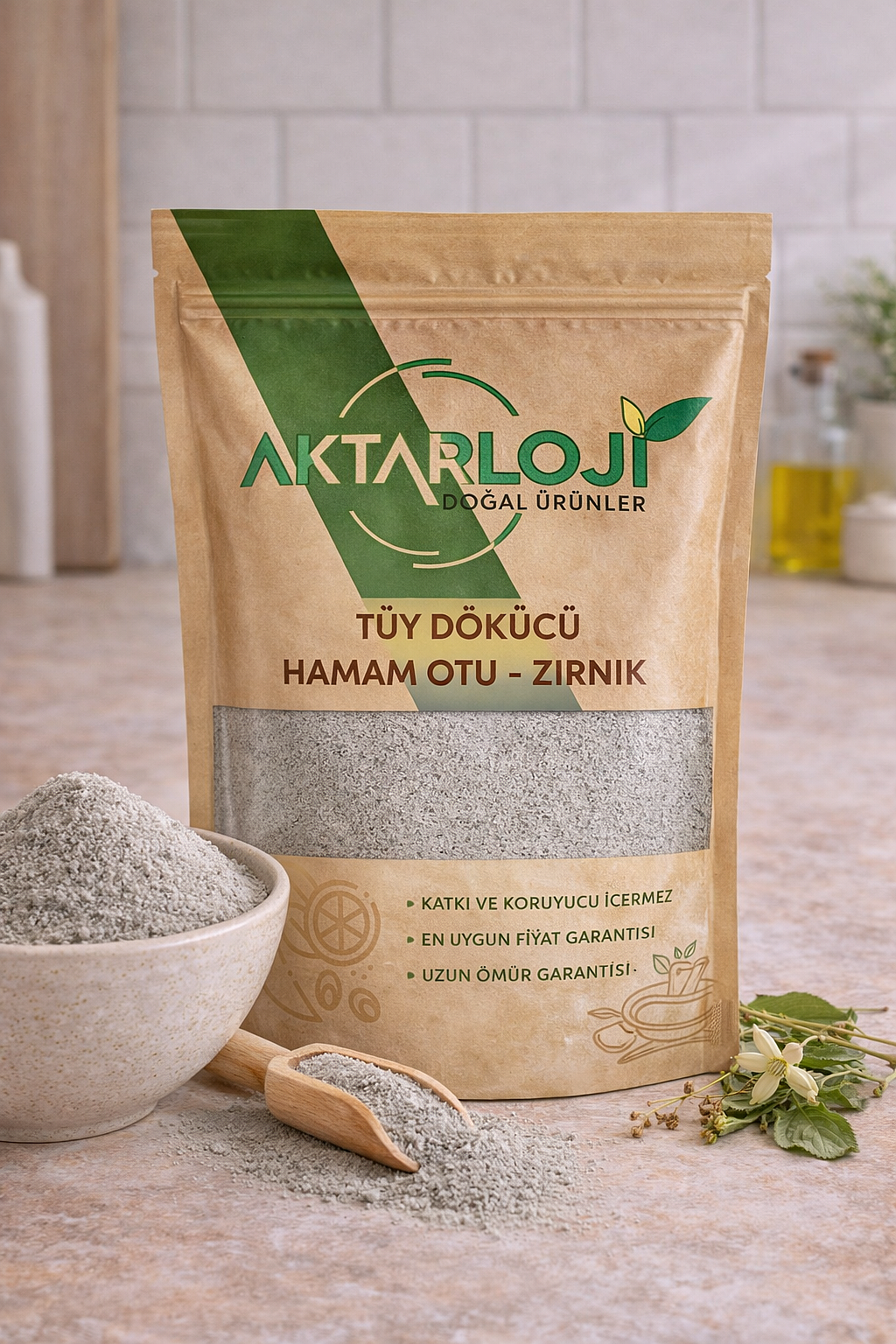 Hamam Otu Tozu / Zırnık / Tüy Dökücü Toz - 4