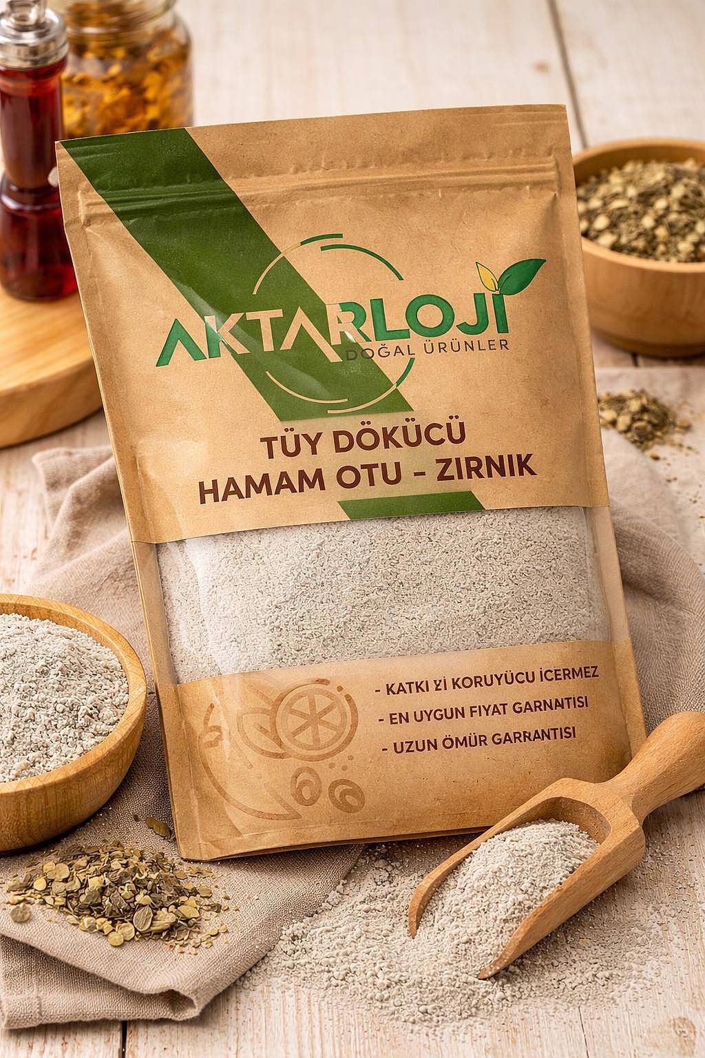 Hamam Otu Tozu / Zırnık / Tüy Dökücü Toz - 5