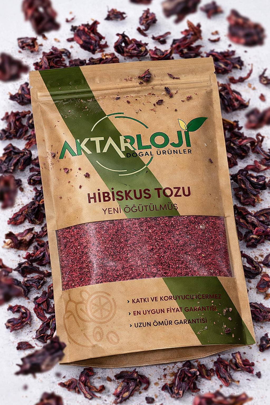 Hibiskus Tozu / Yeni Öğütülmüş - 3
